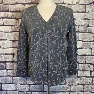 Notations Cardigan W/ Attached Tank Size M